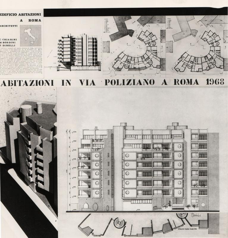 Tavola d'insieme, prospetti, foto plastico, ecc.