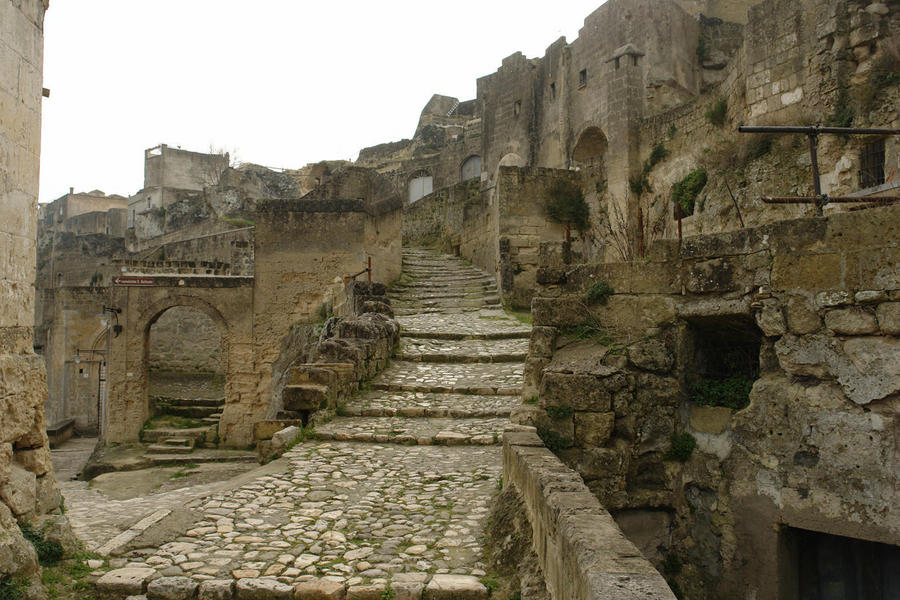 2003 - Matera - Una via d'accesso